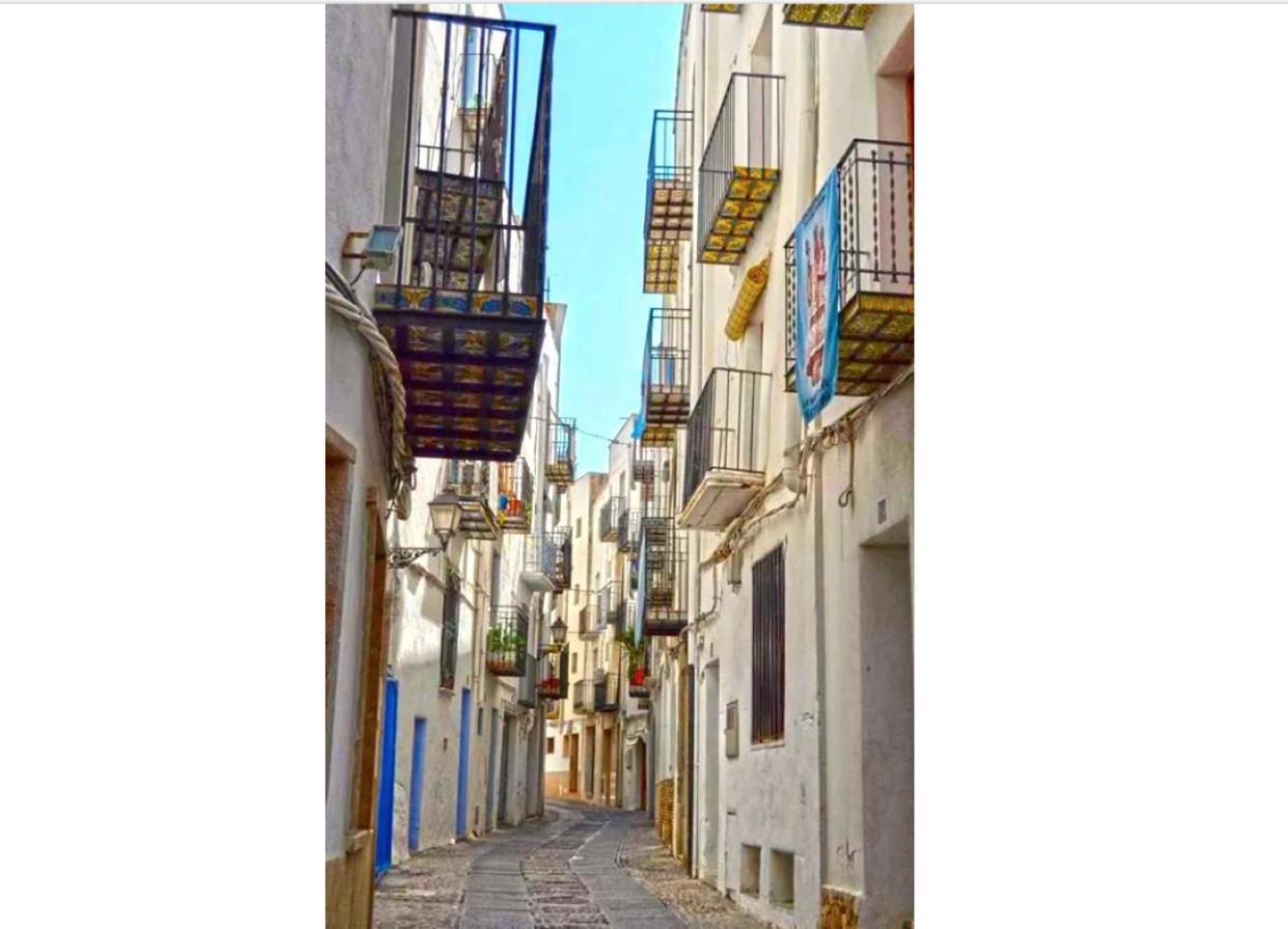 NUEVO Apartamento BRISA MARINA, 1a Linea Puerto y Mar Peníscola Exterior foto
